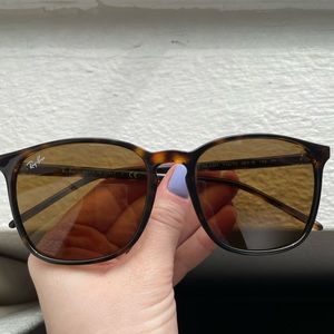 Ray Ban Polished Light Havana Sunglasses
